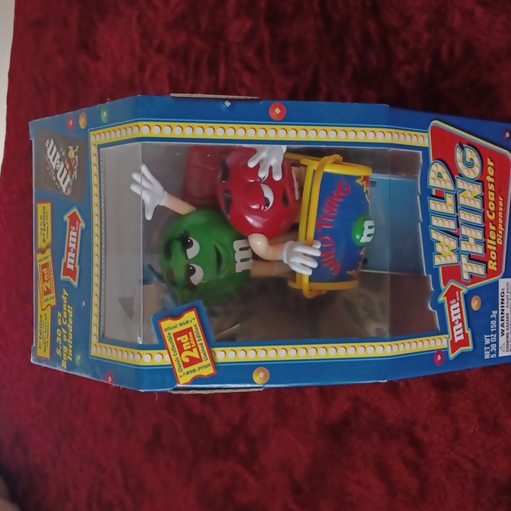 New Wild Thing Roller Coaster Dispenser 2nd Edition Limited Edition M&M's - Picture 1 of 3